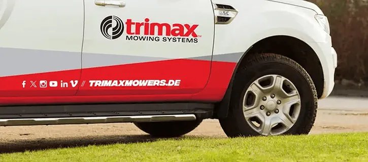 Trimax Mowers DE Banner